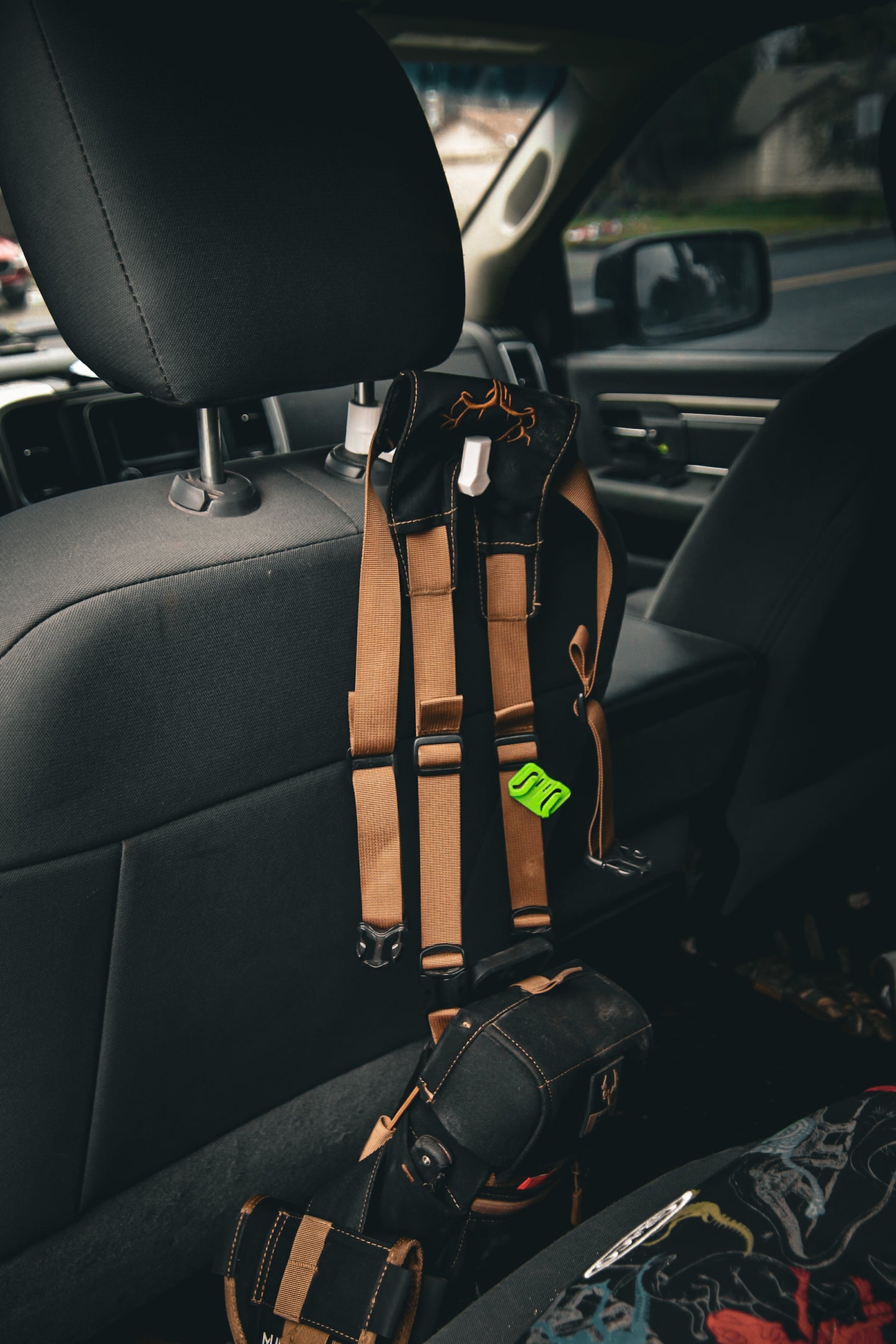 Riser Rack - Headrest-Mounted Bow & Gear Hanger