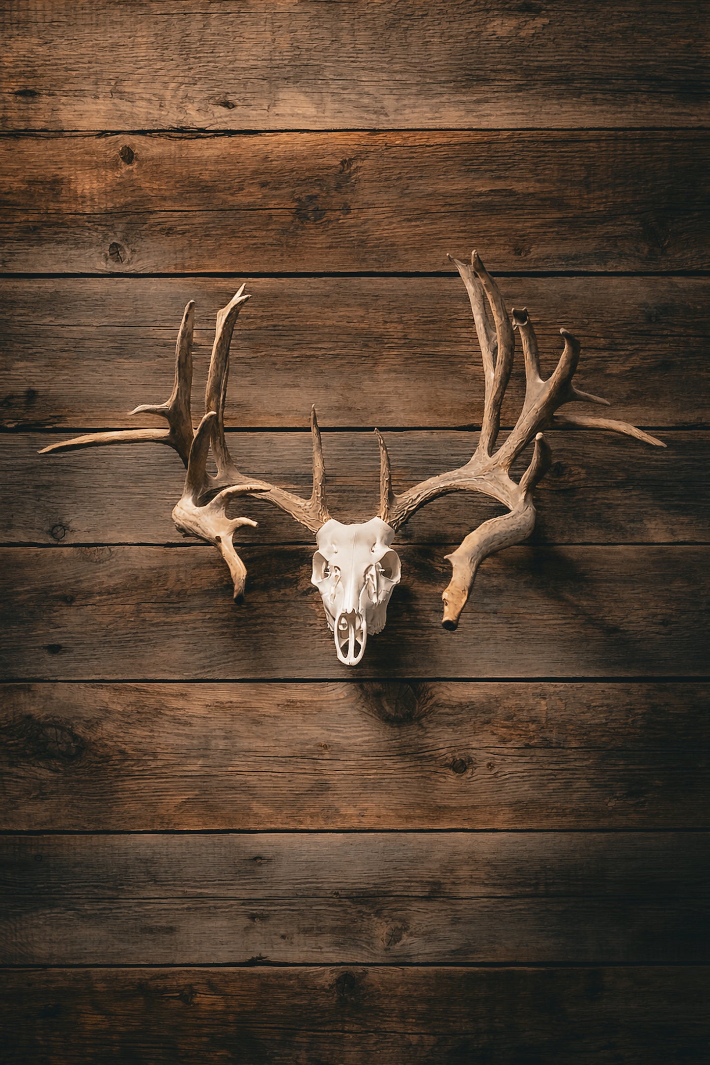 Whitetail Deer Snap Skull - Replica Mount